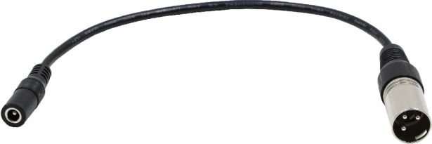 Adapter Cable - DC to 3P-XLR Plug Cable - CHGDCXLR - PBC1509EF1
