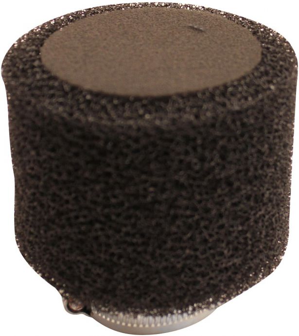 Air Filter - 35mm, Sponge, Straight, Yimatzu Brand, Black - 60A2352BK - PBC81F1
