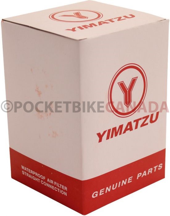 Air Filter - 41mm to 43mm, Conical, Waterproof, Angled, Yimatzu Brand, Blue - 60A1372BU - PBC89F1