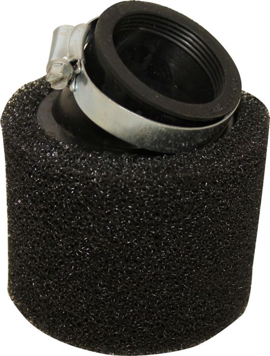 Air Filter - 44mm, Sponge, Angled, Yimatzu Brand, Black - 60A2440BK - PBC73F1