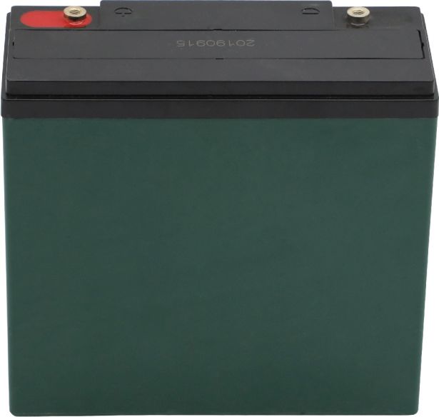 Battery - EV12220 / 6-DCM-22 / 6-DZM-22 / 6-FM-22, AGM, 12V 22Ah, Yimatzu, Threaded Terminals - BATEV12022 - PBC97EF1