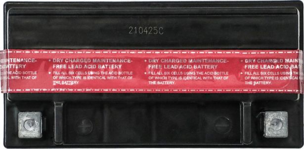 Battery - GTX20-BS Yimatzu, AGM, Maintenance Free - PBCBATMFF1