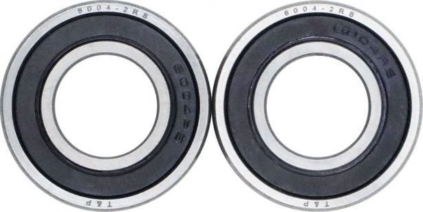 Bearing - 6004-2RS / 6104-2RS (2 pc set) 42x20x12 - BRG6004-2RS - PBC125F1