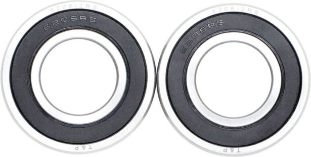 Bearing - 6206-2RS (2 pc set) 62x30x16 - BRG6206-2RS - PBC239F1