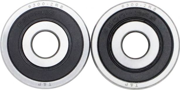 Bearing - 6300-2RS (2 pc set) 35x10x11 - BRG6300-2RS - PBC277F1