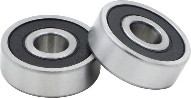 Bearing - 6301-2RS (2 pc set) 37x12x12 - BRG6301-2RS - PBC100F1