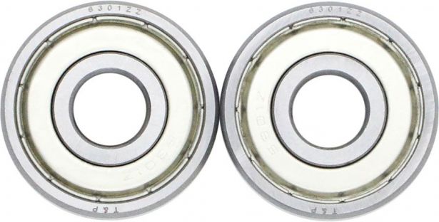 Bearing - 6301ZZ (2 pc set) 37x12x12 - BRG6301ZZ - PBC267F1