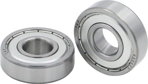 Bearing - 6304ZZ (2 pc set) 52x12x15 - BRG6304ZZ - PBC116F1