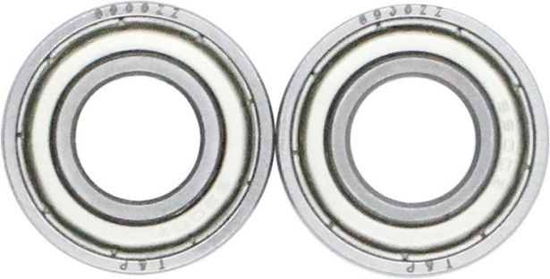 Bearing - 6900ZZ (2 pc set) 22x10x6 - BRG6900ZZ - PBC165F1
