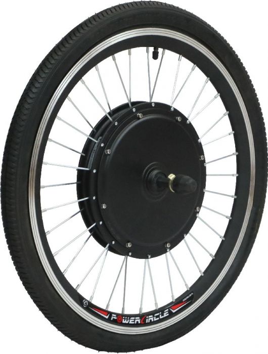 Bicycle Rim and Tire Set - 750W, 48V Hub, 22x1.75 Tire  - PBC34029FF1