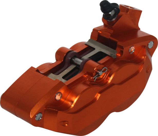 Brake Caliper - 145mm, Orange - 90A7010OG - PBC831F1