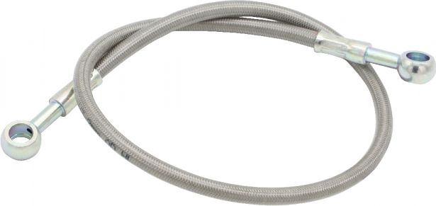 Brake Hose - Steel Braid, CF Moto, Front Brake, 500cc - 90A6610 - PBC797EF1
