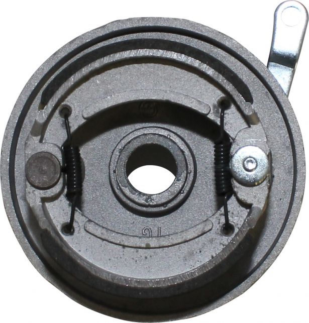 Brake Hub - Drum Brake Backing Plate & Brake Shoes, Right Side - 90D5105 - PBC798F1
