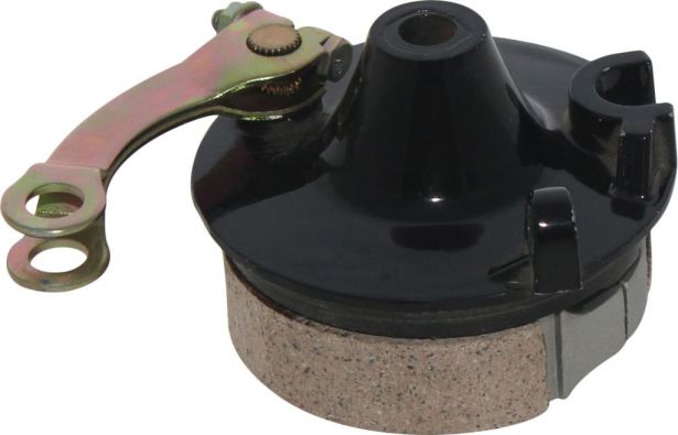 Brake Hub - Scooter, Front Drum Brake, Backing Plate & Brake Shoes - 90S5100 - PBC749F1