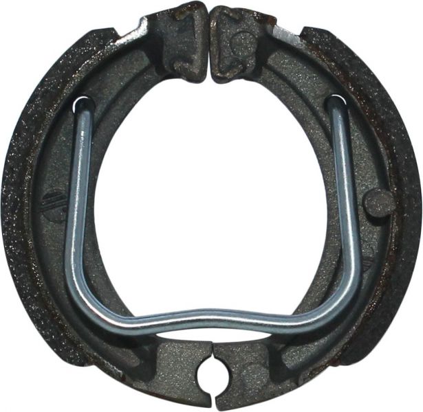 Brake Shoe - Yamaha PW50, Front and Rear Brake Shoe, Drum Brakes - 90A5040 - PBC709F1