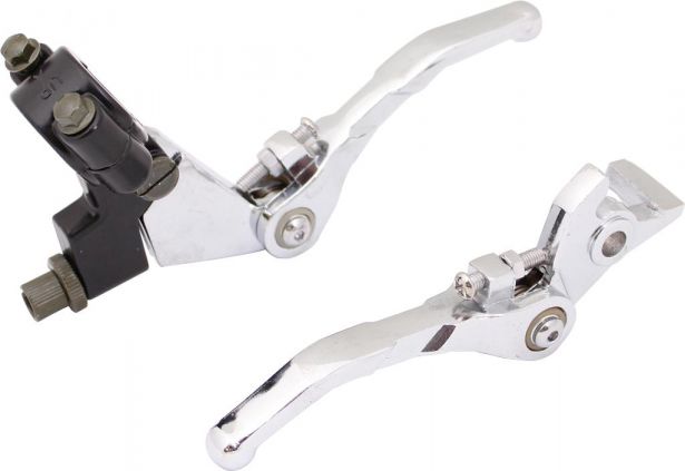 Brake & Clutch Lever Set - Collapsible, Aluminum, Performance - LVR3270CR - PBC2980F1