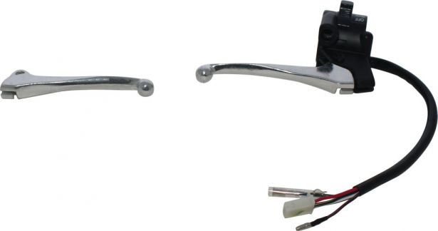 Brake & Clutch Lever Set - Yamaha PW50, Throttle Housing and Control Switch - LVR4000 - PBC2970F1
