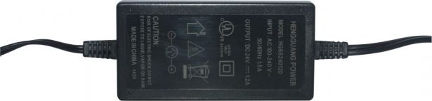 Charger - 24V, 1.2A, 3-Pin Inline Plug (Female DIN) - CHG2412FS - PBC1920F1