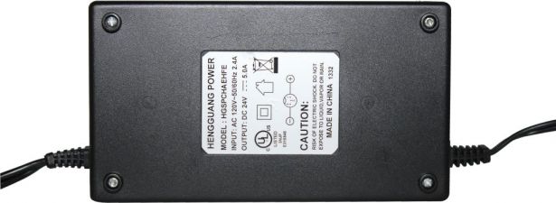 Charger - 24V, 5A, 3-Pin Inline Plug (Female DIN) - CHG2450FS - PBC1868F1