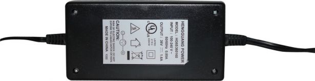 Charger - 36V, 1.6A, 3-Pin Inline Plug (Female DIN) - CHG3616FS - PBC1900F1