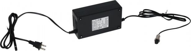 Charger - 48V, 2.5A, 3-Pin Inline Plug (Female DIN) - CHG4825FS - PBC1902F1