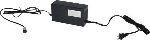 Charger - 48V, 2.5A, 3-Pin Inline Plug (Female DIN) - CHG4825FS - PBC1902F1