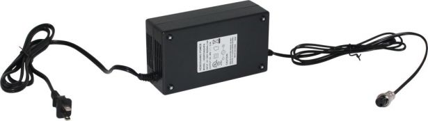 Charger - 48V, 3.5A, 3-Pin Inline Plug (Female DIN) - CHG4835FS - PBC1922F1