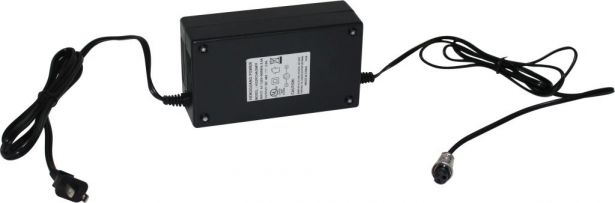 Charger - 48V, 3A, 3-Pin Inline Plug (Female DIN) - CHG4830FS - PBC1847F1