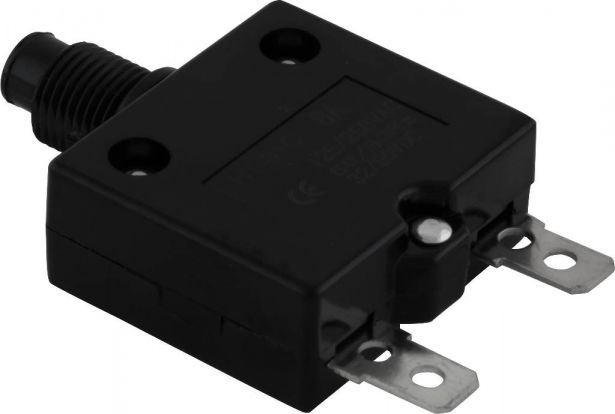 Circuit Breaker - Push Button, 8A, HT-01C, 125/250VAC, 32/50VDC - 60A9608 - PBC2273F1