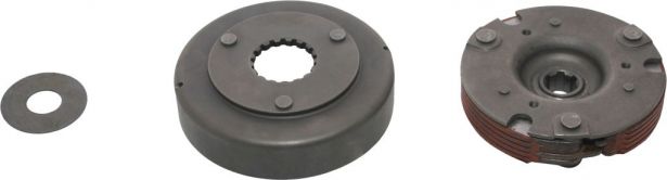 Clutch - 70cc to 110cc, ATV, Forward, Neutral, Reverse, 17 Teeth - 30A3097 - PBC1277F1