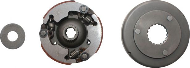 Clutch - 70cc to 110cc, ATV, Forward, Neutral, Reverse, 17 Teeth - 30A3097 - PBC1277F1