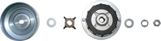Clutch - CVT, Driver Pulley, Yamaha MBK, Peugeot PGT - 30A3800 - PBC1243F1