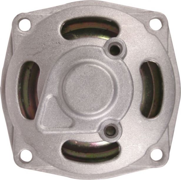 Clutch - Clutch Bell with Chain Cover, M8 & M10, Chrome - 30A4110 - PBC1293F1