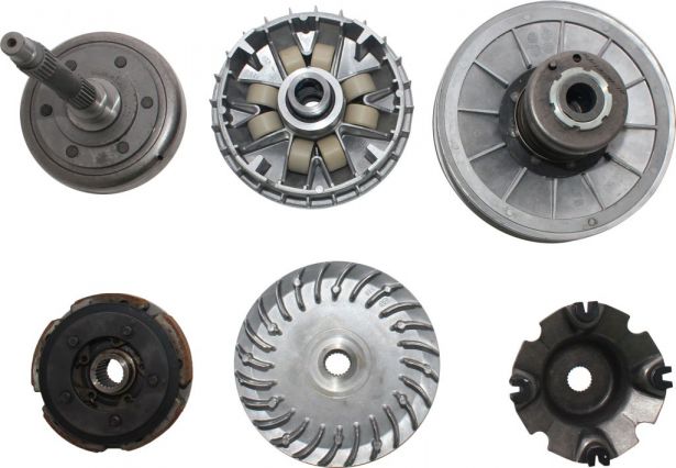 Clutch - Complete Assembly, Torque Convertor, Variator, Clutch Weight, Linhai, 600cc - 30A3360 - PBC1315F1