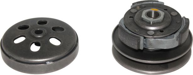 Clutch - Drive Pulley with Clutch Bell, 125cc, 19 Spline, Water Cooled - 30A3709 - PBC1226F1