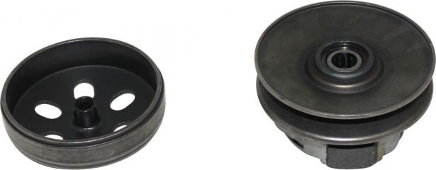Clutch - Drive Pulley with Clutch Bell, 150cc, 19 Spline, Water Cooled - 30A3712 - PBC1253F1