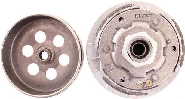 Clutch - Drive Pulley with Clutch Bell, 300cc, 2x4, 4x4 and 4x4 IRS, 16 Spline - 30A3720 - PBC1222F1