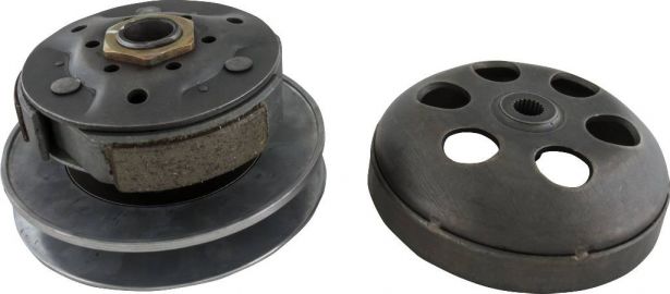 Clutch - Drive Pulley with Clutch Bell, CF250, CH250, 19 Spline - 30A3719 - PBC1228F1