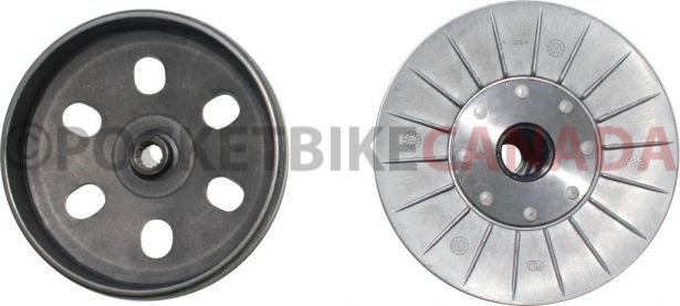 Clutch - Drive Pulley with Clutch Bell, Linhai, 400cc, ATV - 30A3725 - PBC1224F1