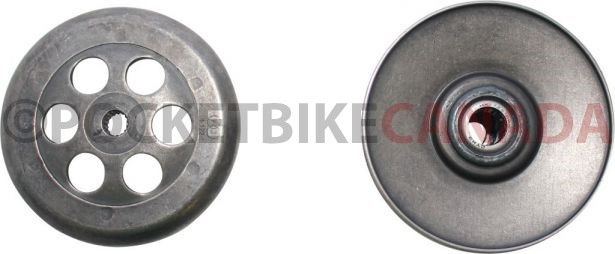 Clutch - Drive Pulley with Clutch Bell, Yamaha, 50cc, 2 Stroke, 16 Spline - 30A3702 - PBC1233F1