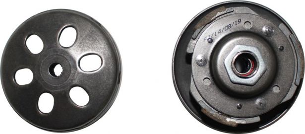 Clutch - Driven Pulley with Clutch Bell, Honda, 125cc, 19 Spline - 30A3710 - PBC1244F1