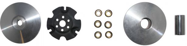 Clutch - Variator, 150cc, 21 Spline, Water Cooled - 30A3612 - PBC1289F1