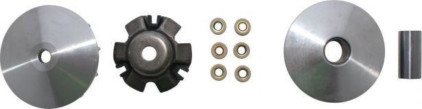 Clutch - Variator, GY6, 125cc to 150cc, 19 Spline - 30A3611 - PBC1343F1