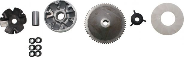 Clutch - Variator, GY6, 50cc, 26 Spline - 30A3600 - PBC1305F1