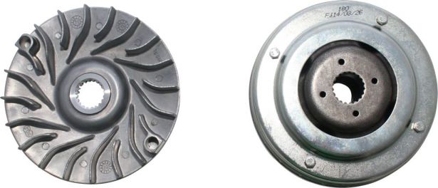 Clutch - Variator, Linhai, 400cc, 20 Spline - 30A3625 - PBC1234F1