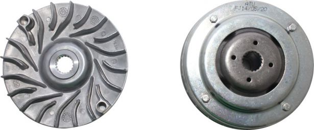 Clutch - Variator, Yamaha, Majesty 250, 18 Spline - 30A3614 - PBC1216F1