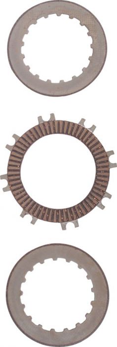 Clutch Plate Set - Automatic, 125cc, Electric Start, 3pc - 30A4000 - PBC1230F1
