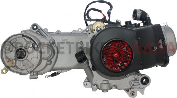 Complete_Engine_ _50cc_GY6_Electric Kick_Start_4