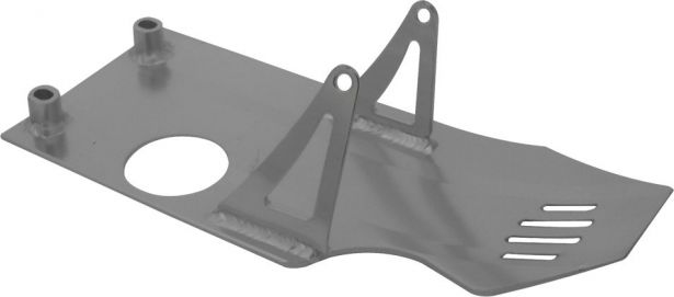 Crash Plate - Skid Plate, Aluminum, 50cc to 140cc, Dirt Bike, Symmetrical - 70D2520 - PBC2805F1