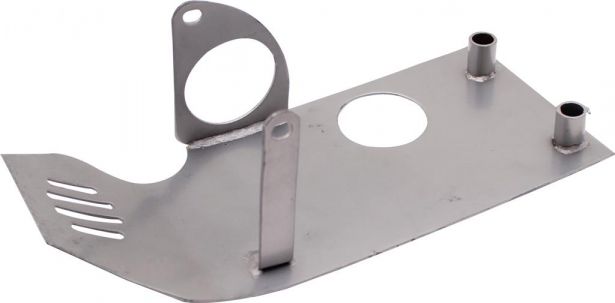 Crash Plate - Skid Plate Steel 50cc to 140cc Dirt Bike Asymmetrical - 70D2560 - PBC508EF1